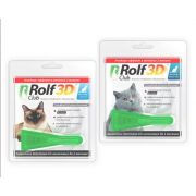 Капли Рольф Клуб 3 Д для кошек более 4 кг