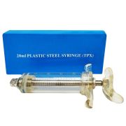 Шприц нейлоновый с упором для пальцев 20 мл (под Луер)